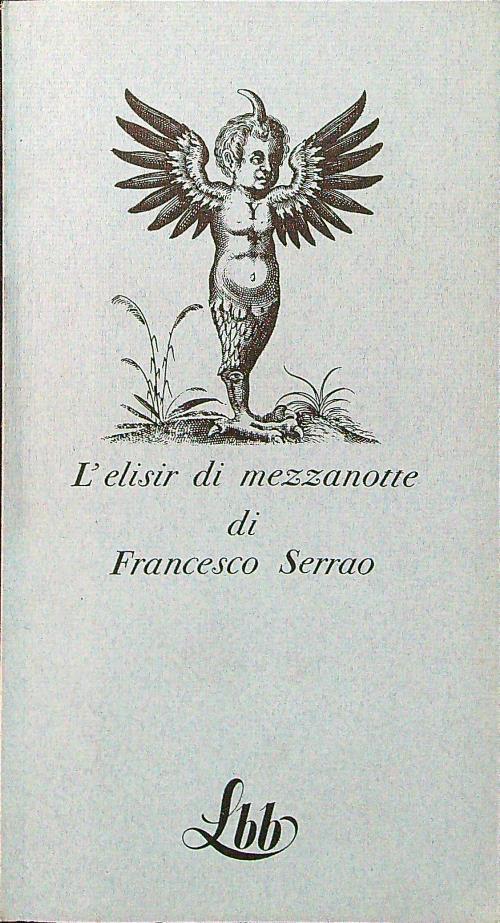 L' elisir di mezzanotte - Francesco Serrao - copertina