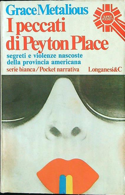 I peccati di Peyton Place - Grace Metalious - copertina
