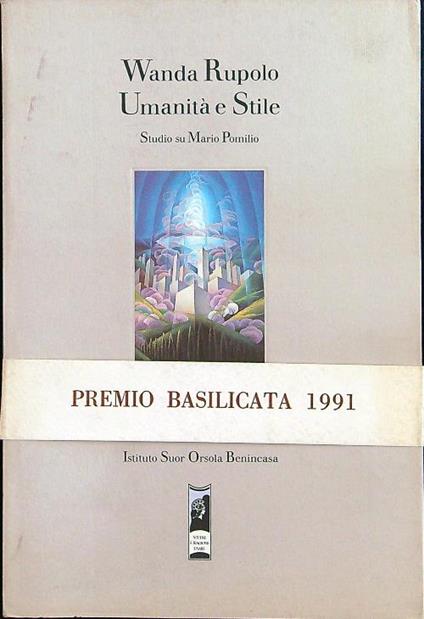Umanità e stile - Wanda Rupolo - copertina