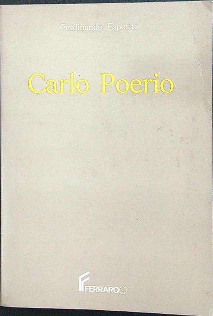 Carlo Poerio - Ferdinando Esposito - copertina