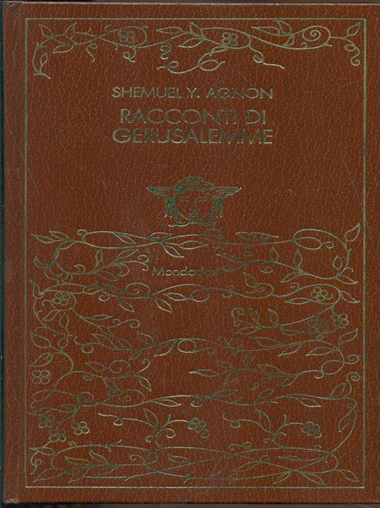 Racconti di Gerusalemme - Shemuel Y. Agnon - copertina