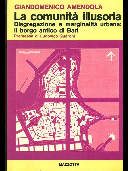 La comunità illusoria - Giandomenico Amendola - copertina