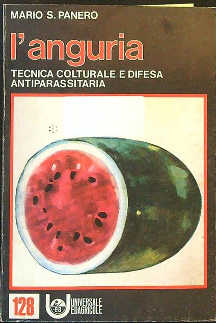 L' anguria - Mario S. Panero - copertina
