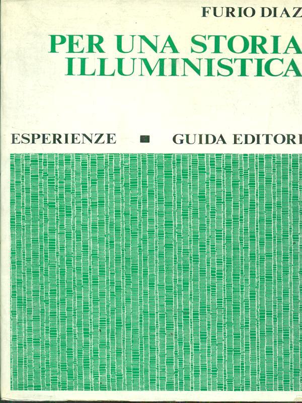 Per una storia illuministica