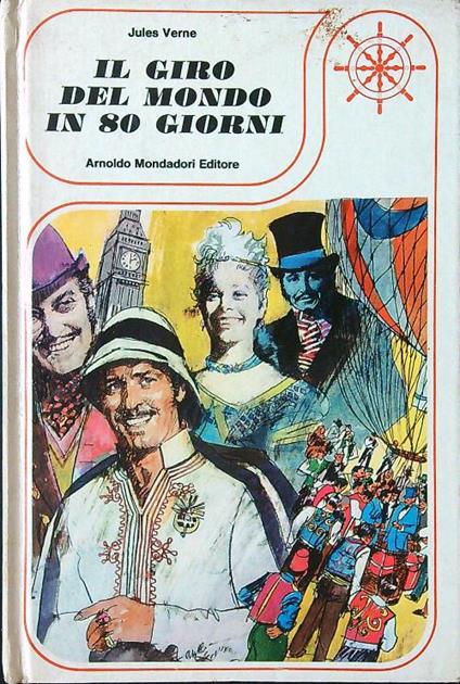 Il giro del mondo in 80 giorni - J. Verne - copertina