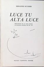 Luce tu alta luce