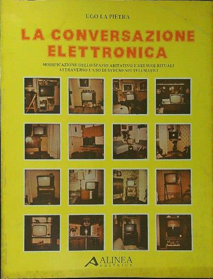 La conversazione elettronica - Ugo La Pietra - copertina