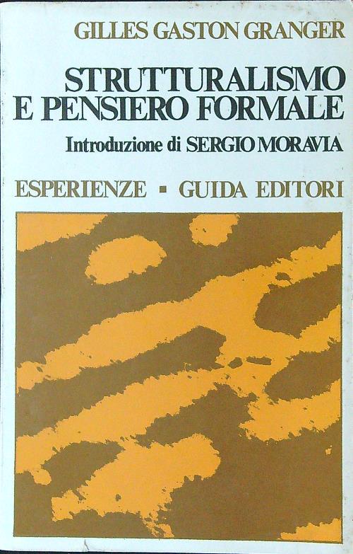 Strutturalismo e pensiero formale