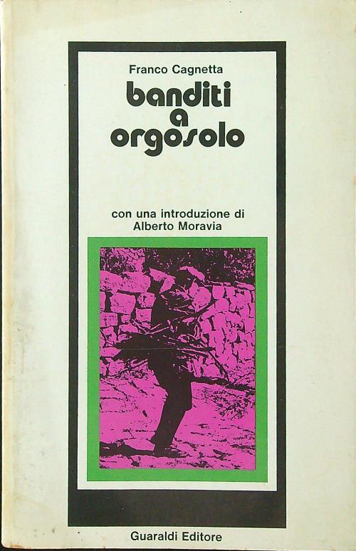 Banditi a Orgosolo - F. Cagnetta - copertina