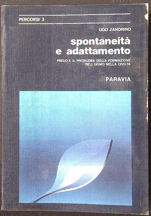 Spontaneità e adattamento - Ugo Zandrino - copertina