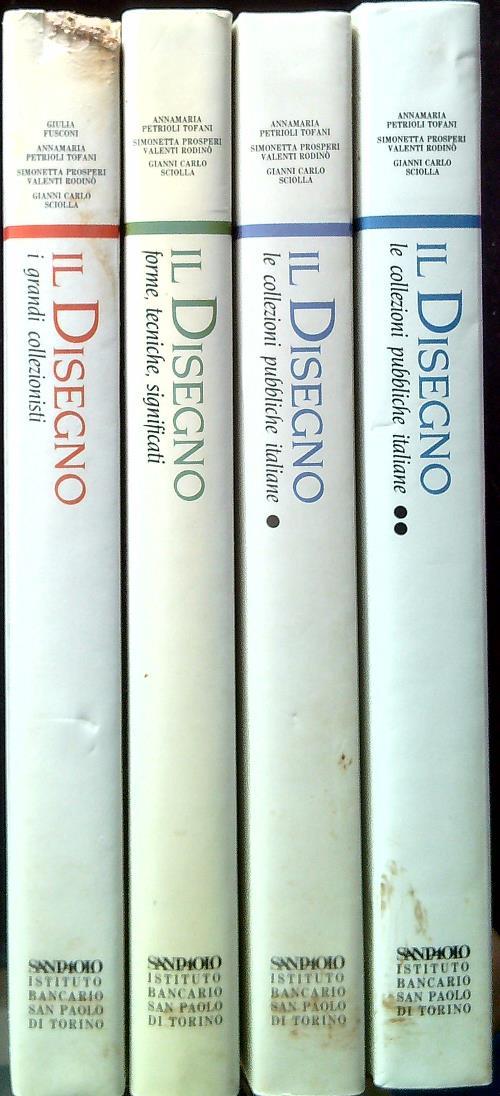 Il Disegno. 4 Volumi - copertina