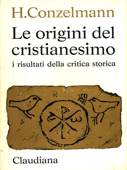 Le origini del cristianesimo - Hans Conzelmann - copertina