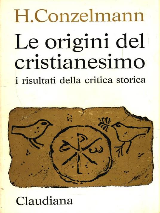 Le origini del cristianesimo - Hans Conzelmann - copertina