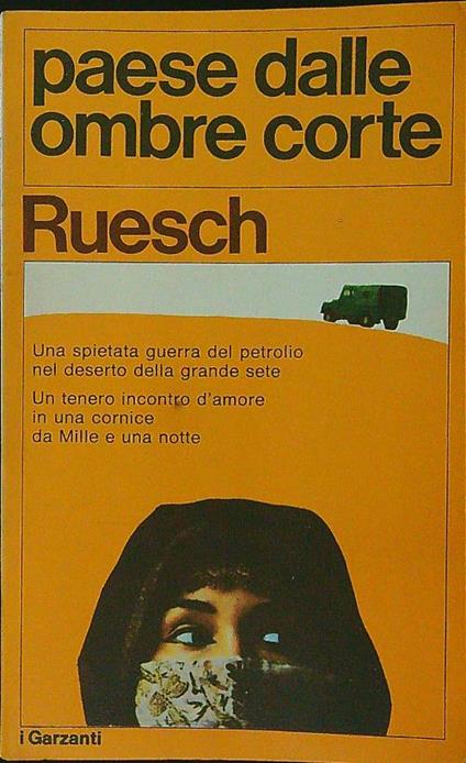Paese dalle ombre corte - Hans Ruesch - copertina