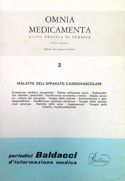 Omnia medicamenta (Terza edizione) 3 - copertina