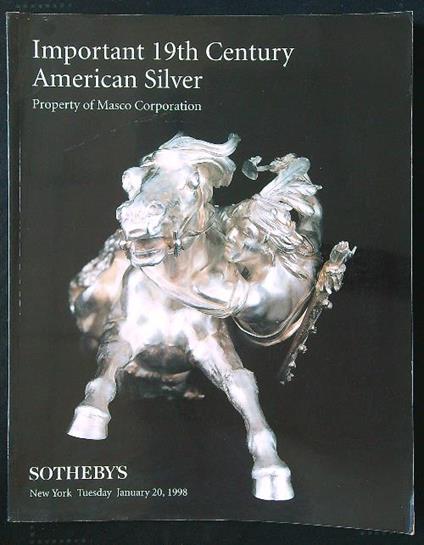 Sotheby's Sale 7088 New York January 20, 1998 - copertina