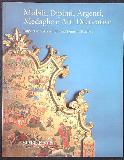 Sotheby's Milano asta MI127 19-20 marzo 1997 - copertina