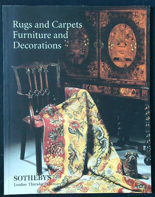 Sotheby's Sale LN3802 London 29 January 1998 - copertina