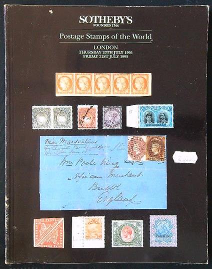 Sotheby's Sale LN5433 London 20-21 July 1995 - copertina