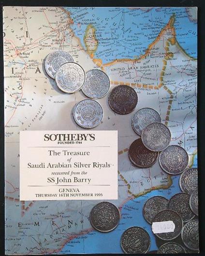 Sotheby's Sale GE0175 Geneva 16th november 1995 - copertina