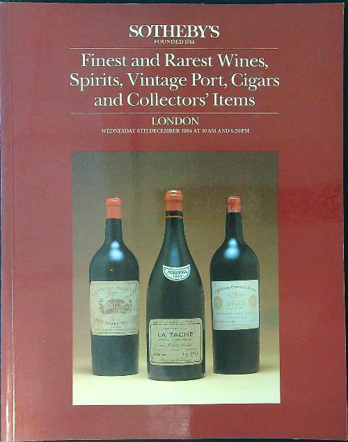 Sotheby's Sale London 5th December 1984