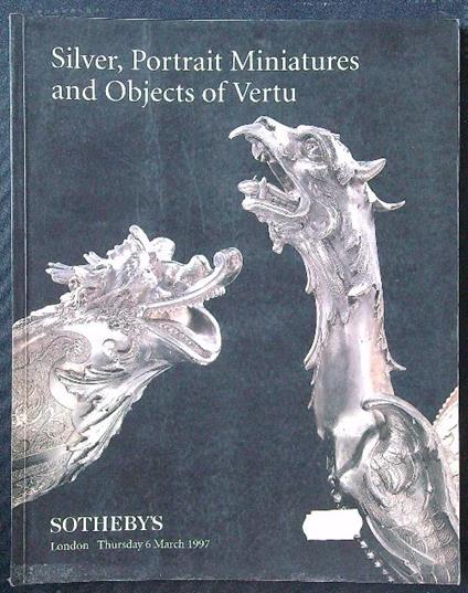 Sotheby's Sale LN7150 London 6 March 1997 - copertina