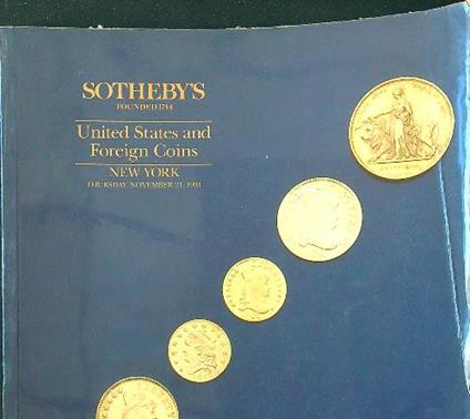 Sotheby's Sale 6244 New York November 21, 1991 - copertina