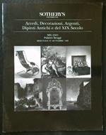 Sotheby's asta Milano 20 settembre 1995