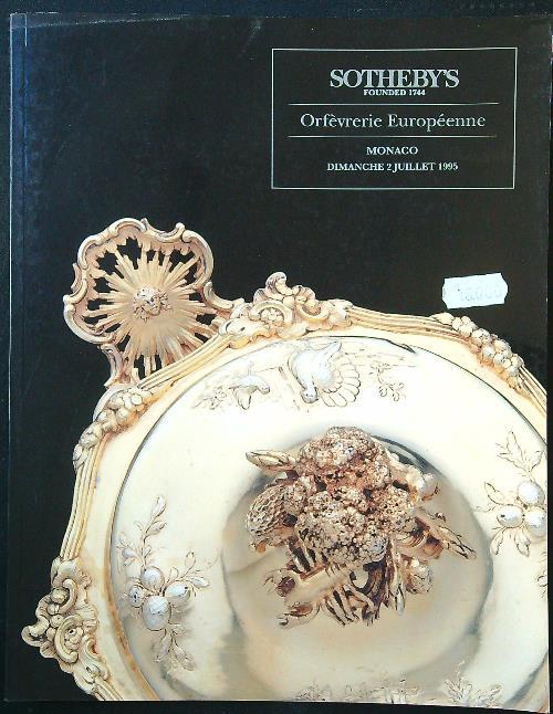 Sotheby's vente Monaco 2 Julliet 1995