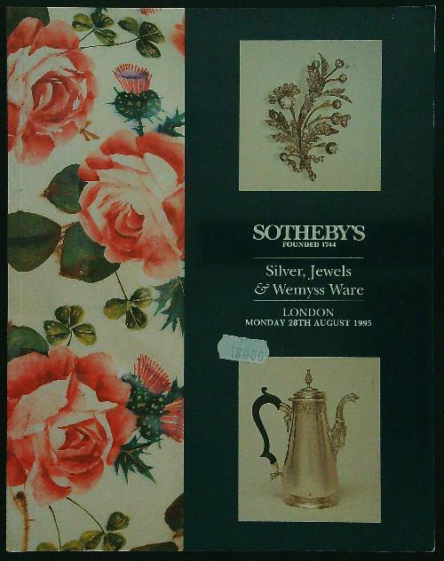 Silver, jewels and wemyss ware