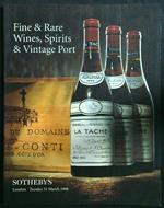 Fine & rare wines, spirits & vintage port