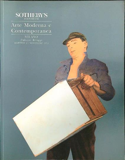 Arte moderna e contemporanea 21 novembre 1995 - copertina