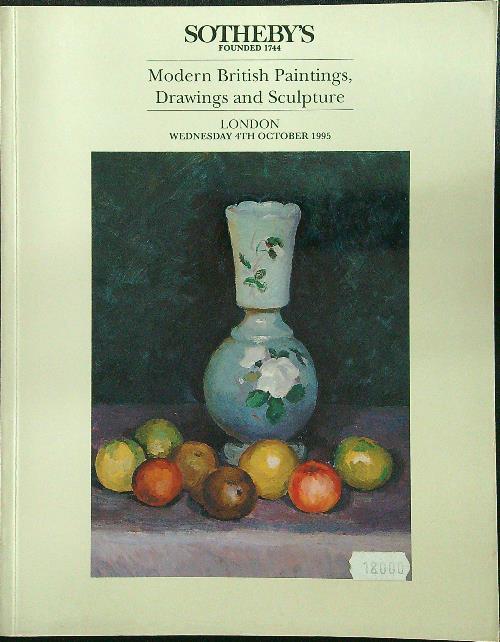 Modern british paintins, drawings and sculpture