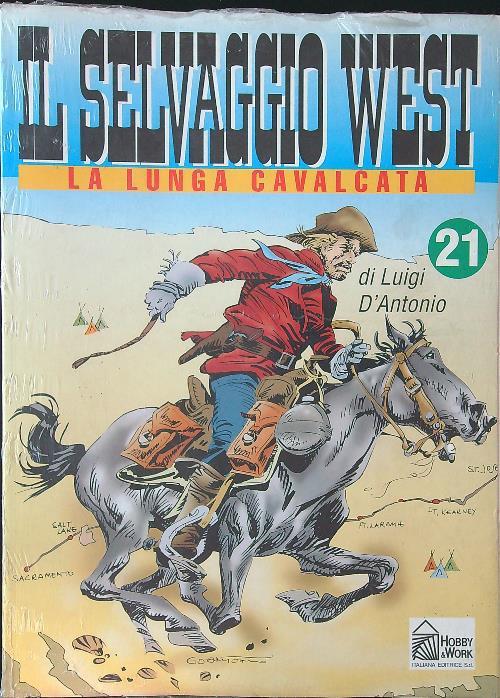Il Selvaggio West 46 vv. dal n. 21 al n. 75 con mancanze - Luigi D'Antonio - copertina