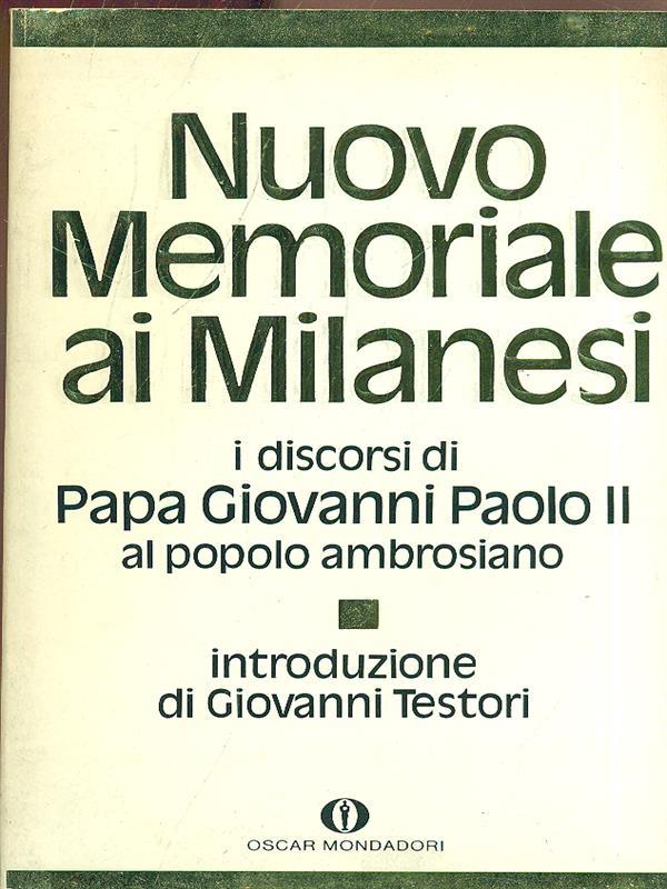 Nuovo memoriale ai milanesi