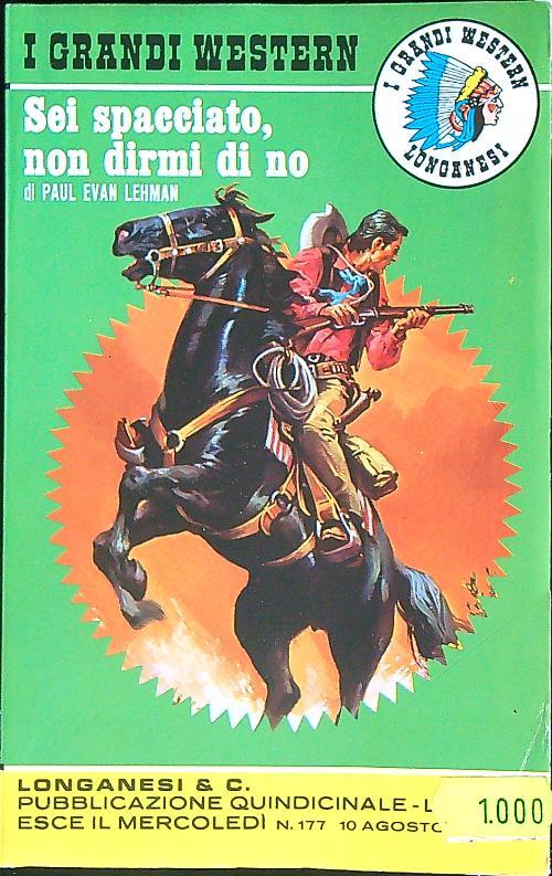 Sei Spacciato, non dirmi di No - Paul Lehman - copertina