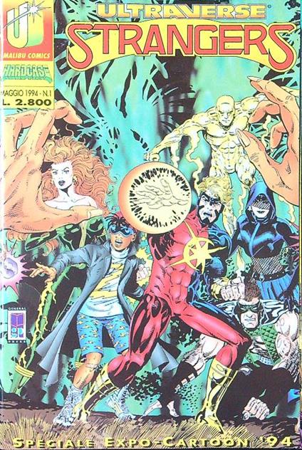 Ultraverse Strangers n. 1/maggio 1994 - copertina
