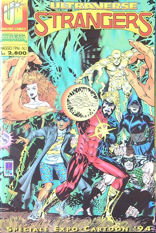 Ultraverse Strangers n. 1/maggio 1994 - copertina