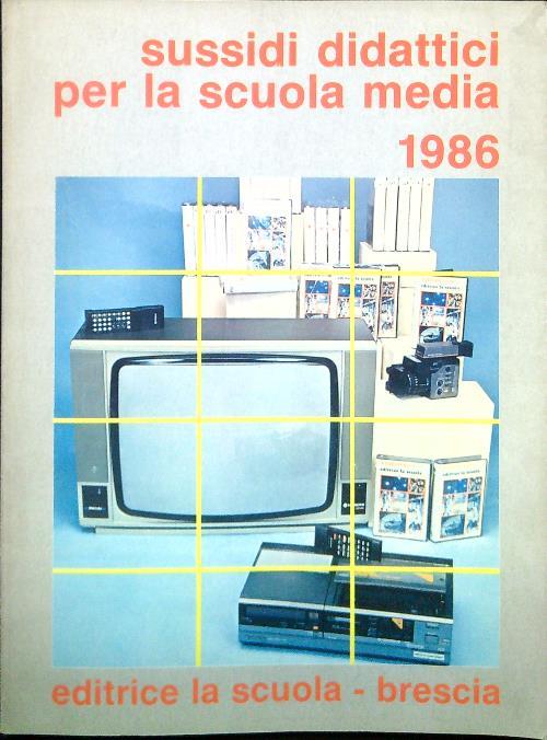 Sussidi didattici per la scuola media 1986