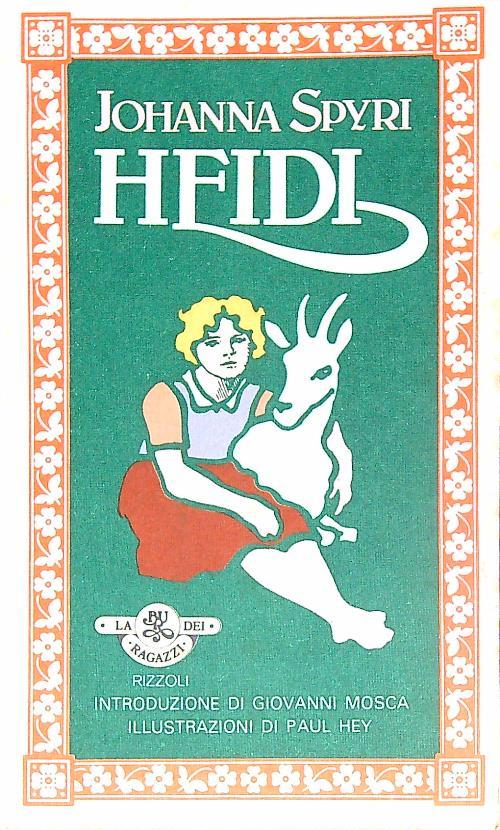 Heidi - Johanna Spyri - copertina