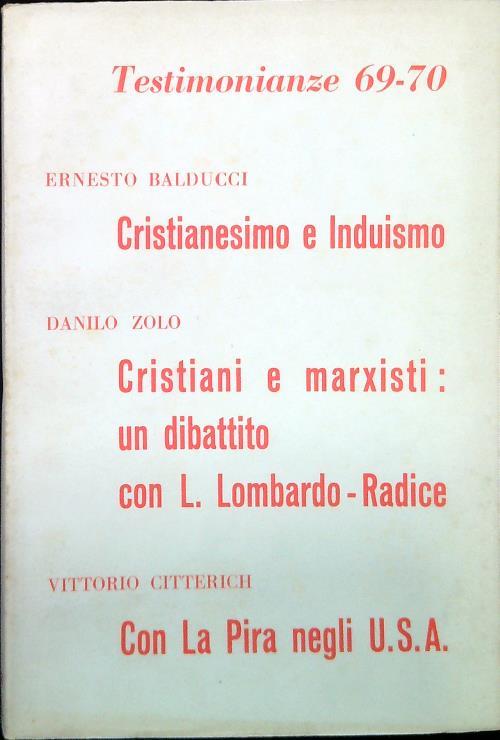 Testimonianze 69-70