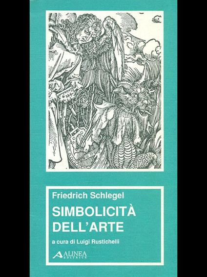 Simbolicità dell'arte - Firedrich Schlegel - copertina
