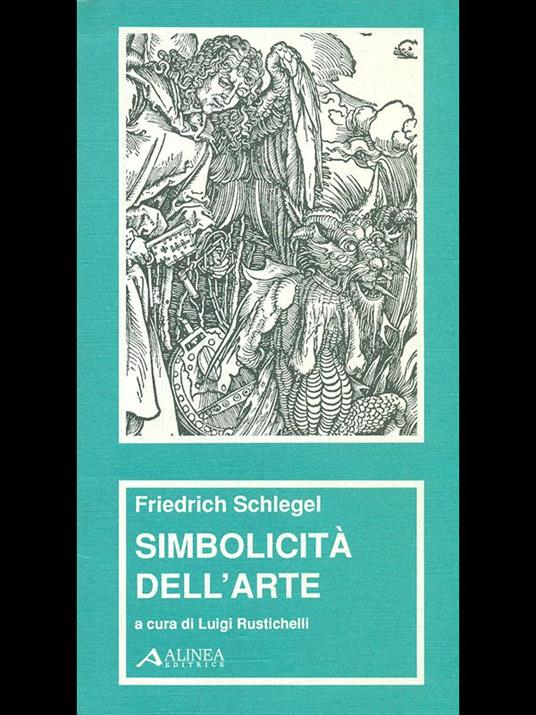 Simbolicità dell'arte - Firedrich Schlegel - copertina
