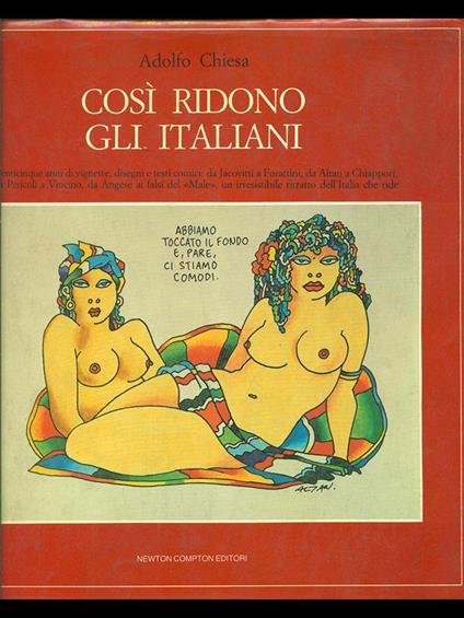 Così ridono gli italiani - Adolfo Chiesa - copertina