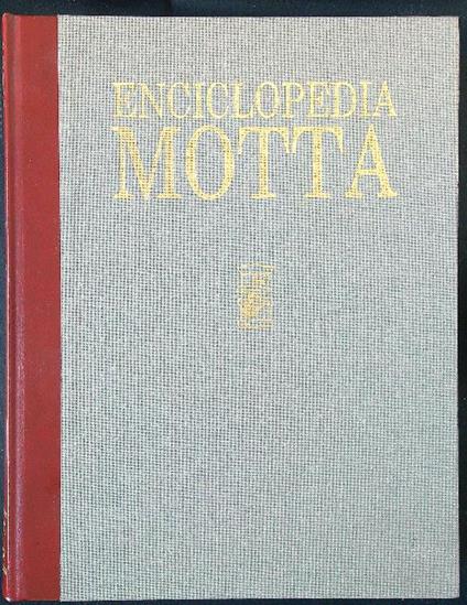Enciclopedia Motta 33 vv. - copertina