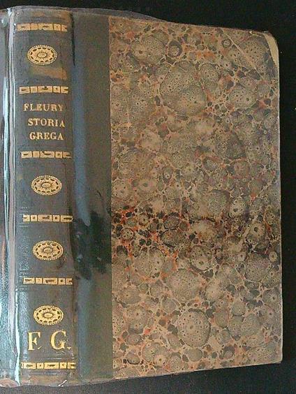 La storia greca - Lame' Fleury - copertina