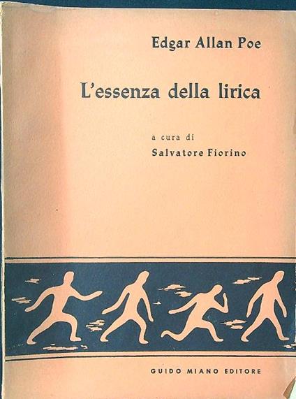 L' essenza della lirica - Edgar A. Poe - copertina