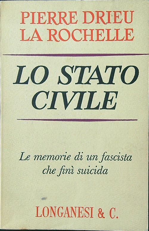 Lo stato civile