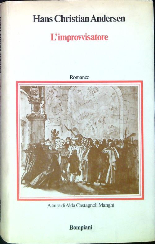 L' improvvisatore - Hans Christian Andersen - copertina