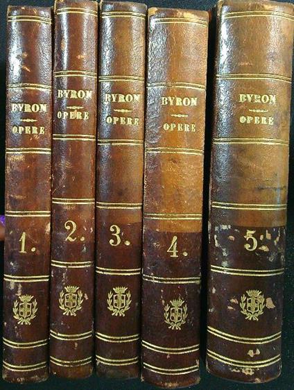 Opere complete 5vv - Byron - copertina